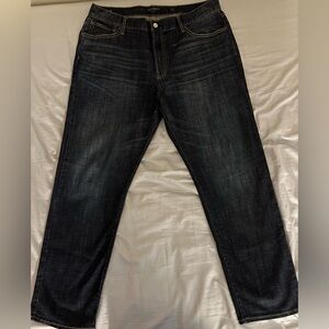 Lucky Brand 329 Classic Straight 38-32 Black Jeans